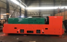 8噸防爆湘潭電機車發(fā)往西北礦山
